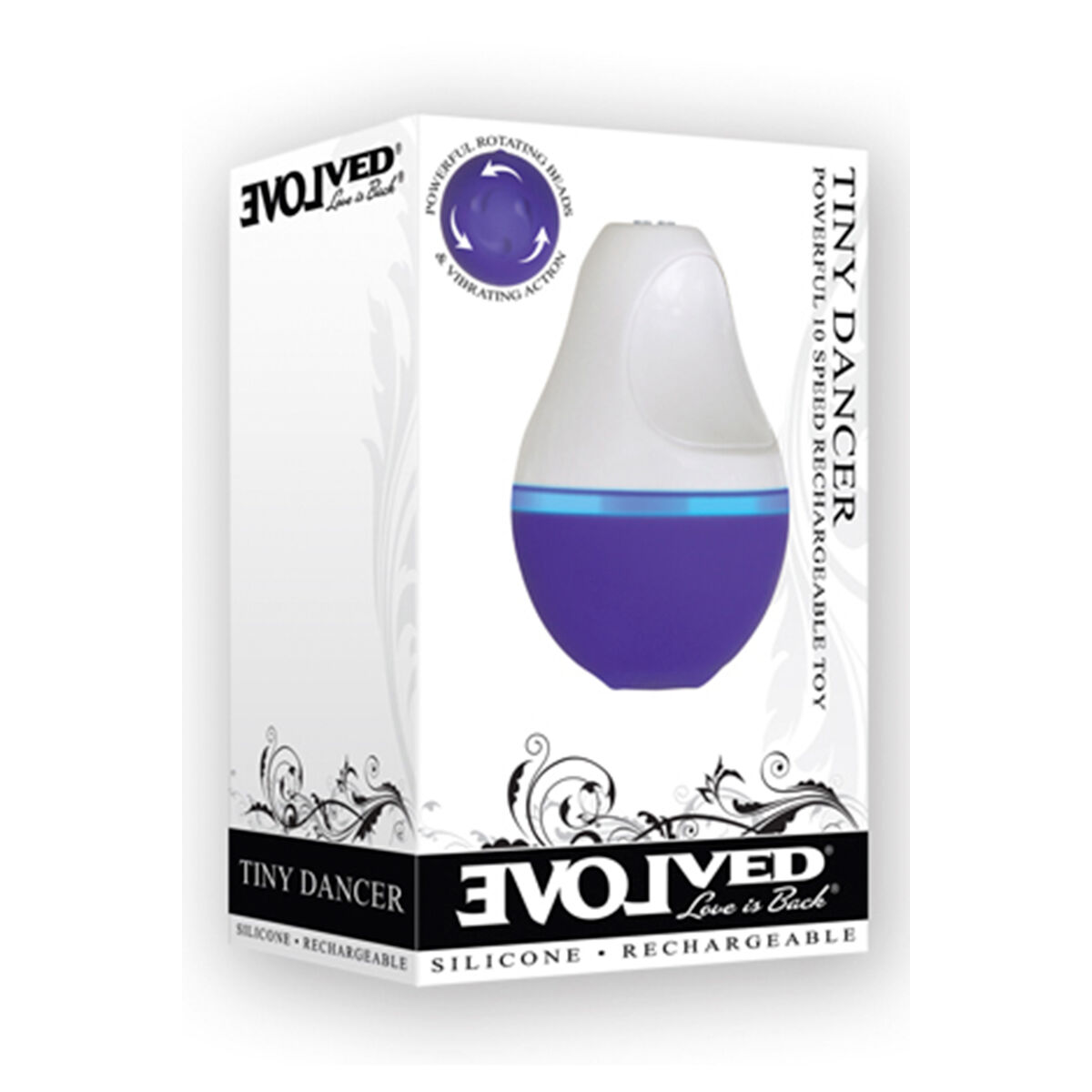 Vibrator Metek Evolved Tiny Dancer Vijoličasta